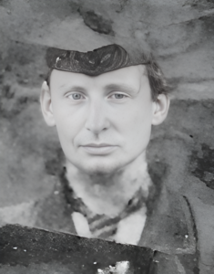 An AI restoration of Grant Allen's Oxford photo. A rare photo of him without a beard. 